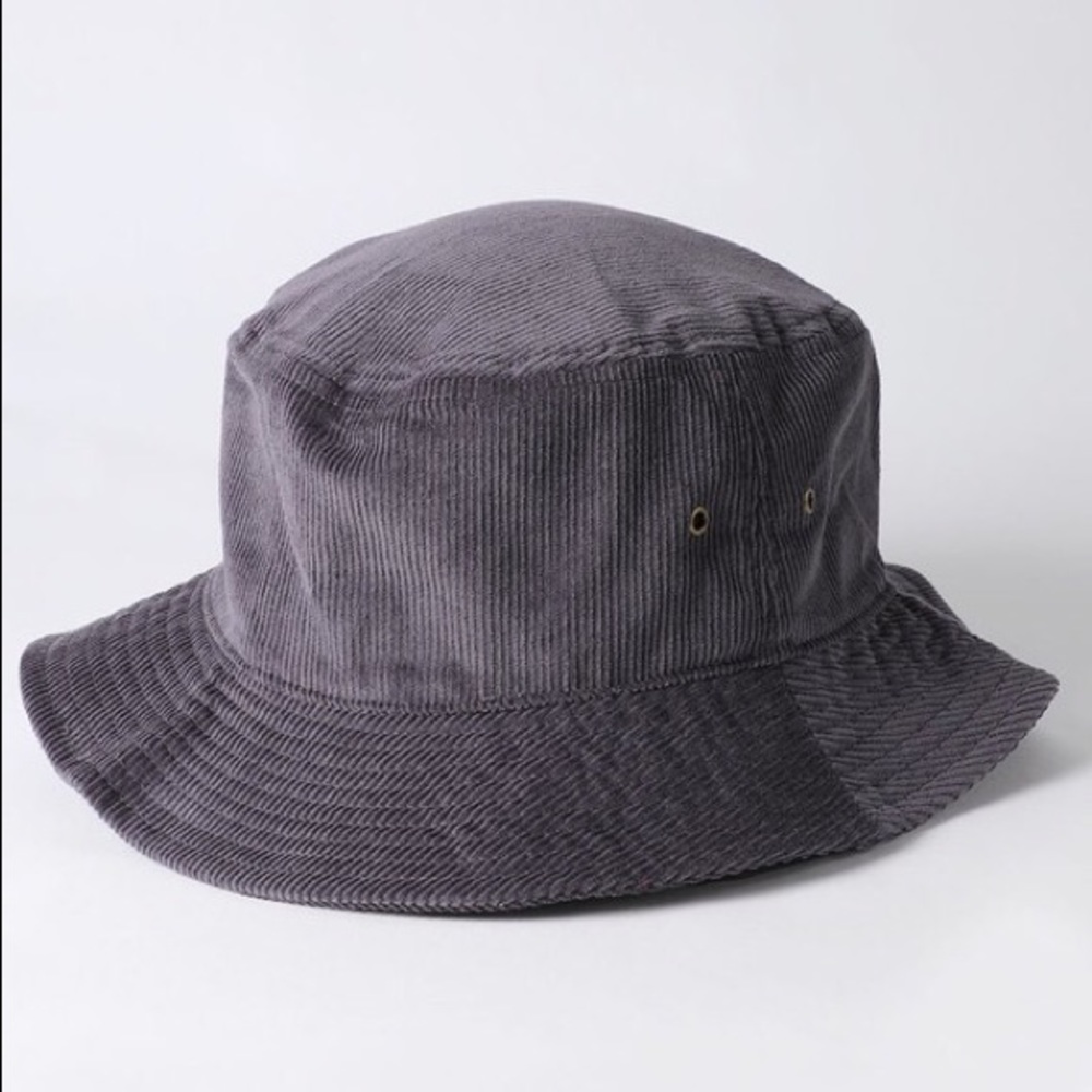 ***NEW Gray Corduroy Bucket Hat